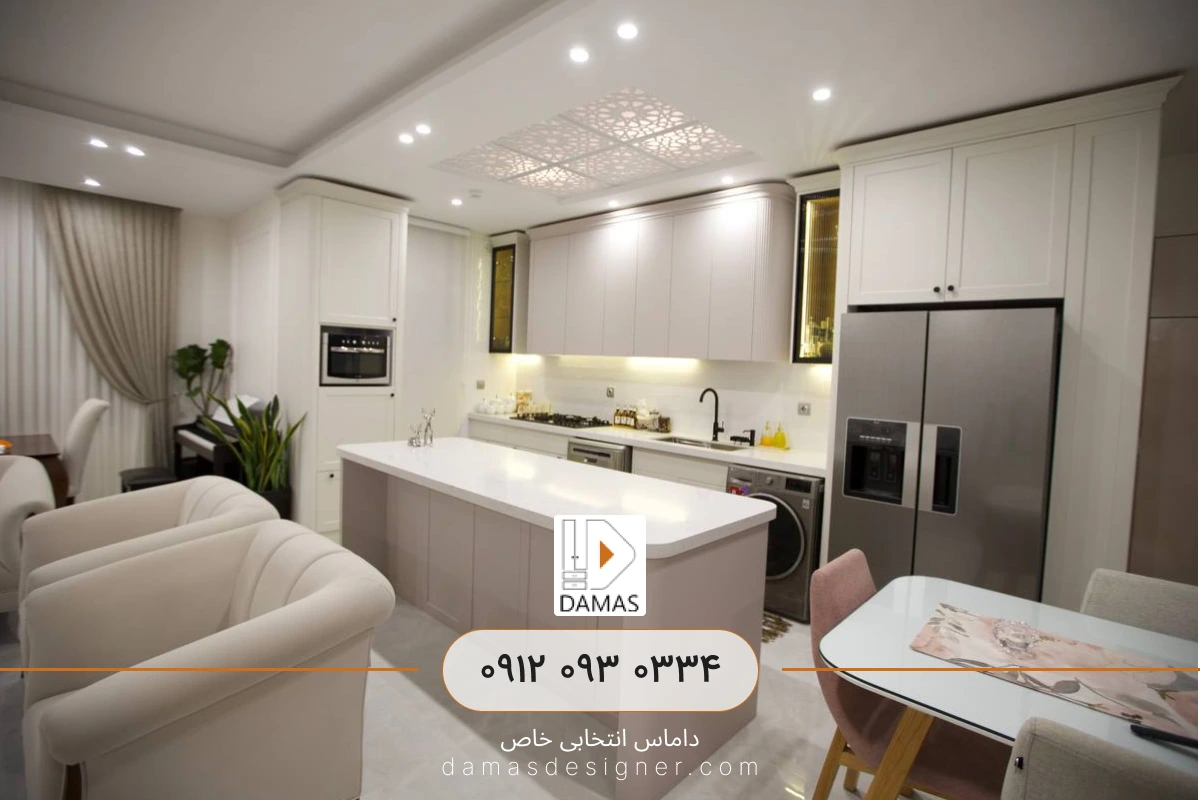 سفارش کابینت آشپزخانه نئوکلاسیک در کرج